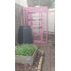 Pink 8FT X 4FT X 6ft High Freestanding Catio Enclosure 